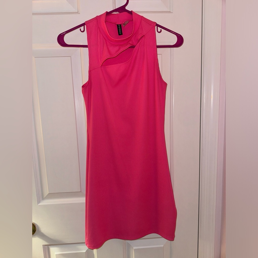 Hot Pink H&M dress. Size S.